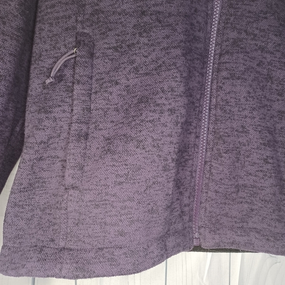 The North Face purple fleece jacket - Picture 3 of 14